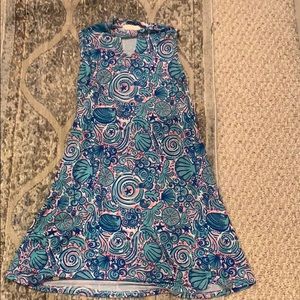 Simply Southern Youth Beach Pattern Dress
